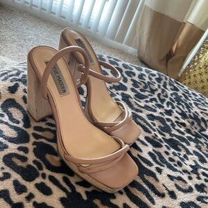Steve Madden linen heels